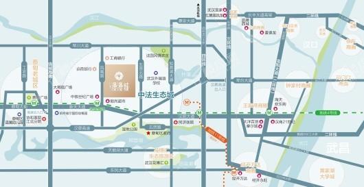 花博汇漫漫城交通图