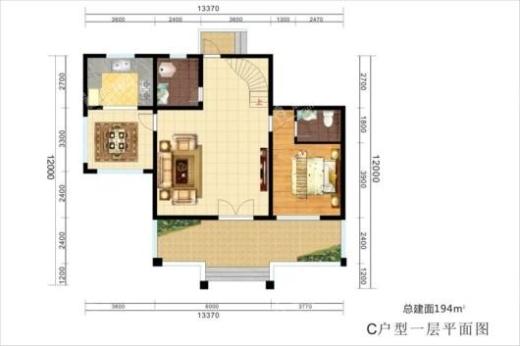 望川十里户型图