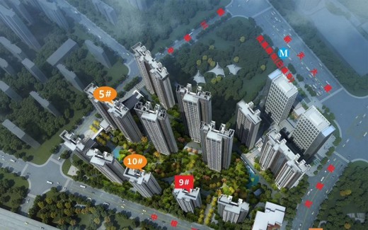 金地中核格林格林配套图